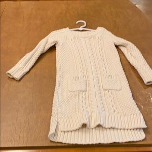 Girls sweater dress